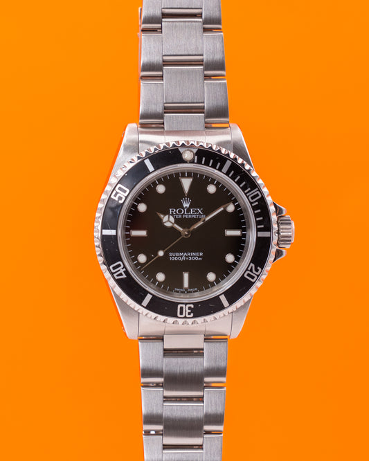 Rolex Submariner No Date 40mm 14060M Black Aluminum