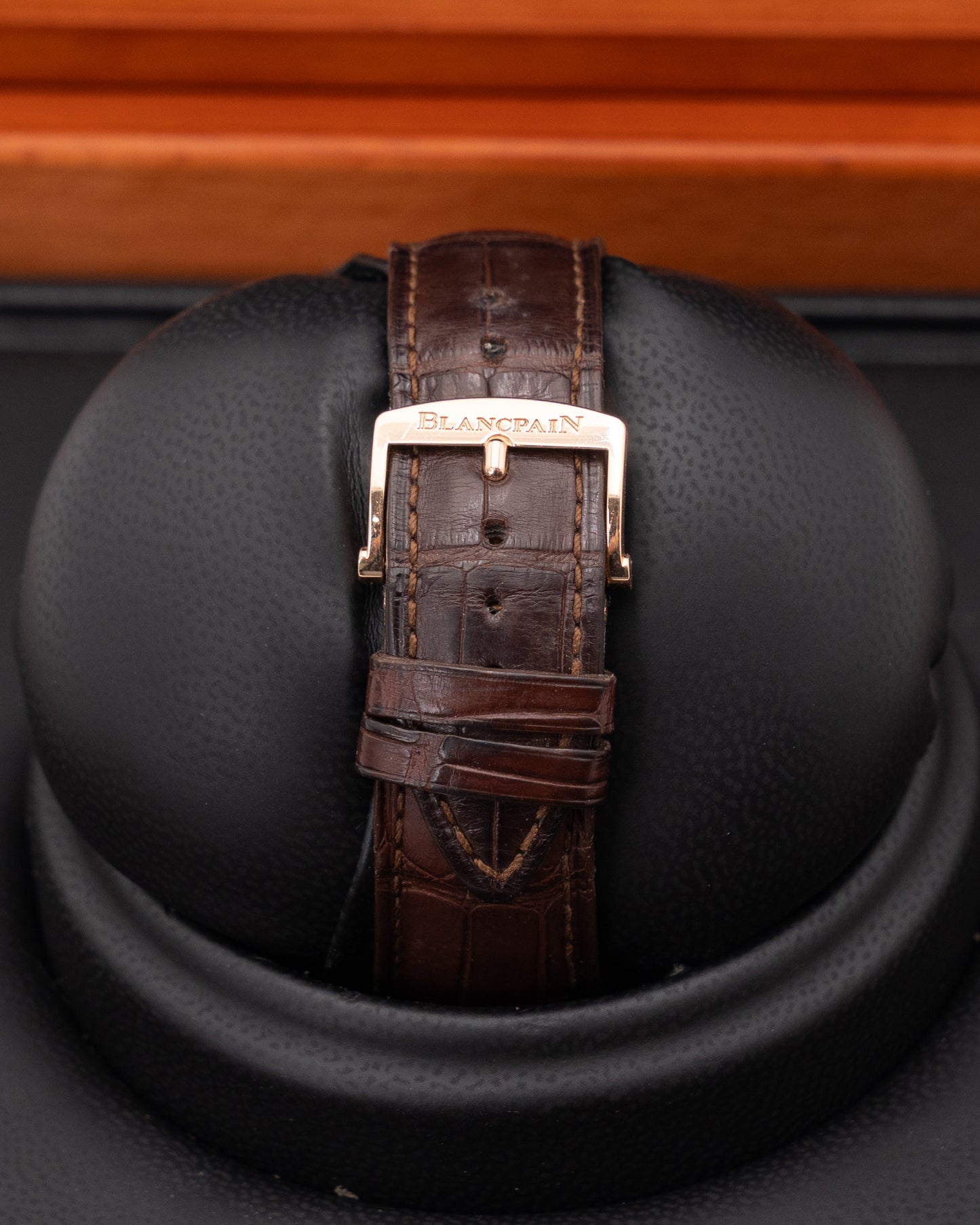 Blancpain Villeret Ultraplate Quantieme Seconde Retrograde 40mm 6653Q-3642-55B Red Gold 2019