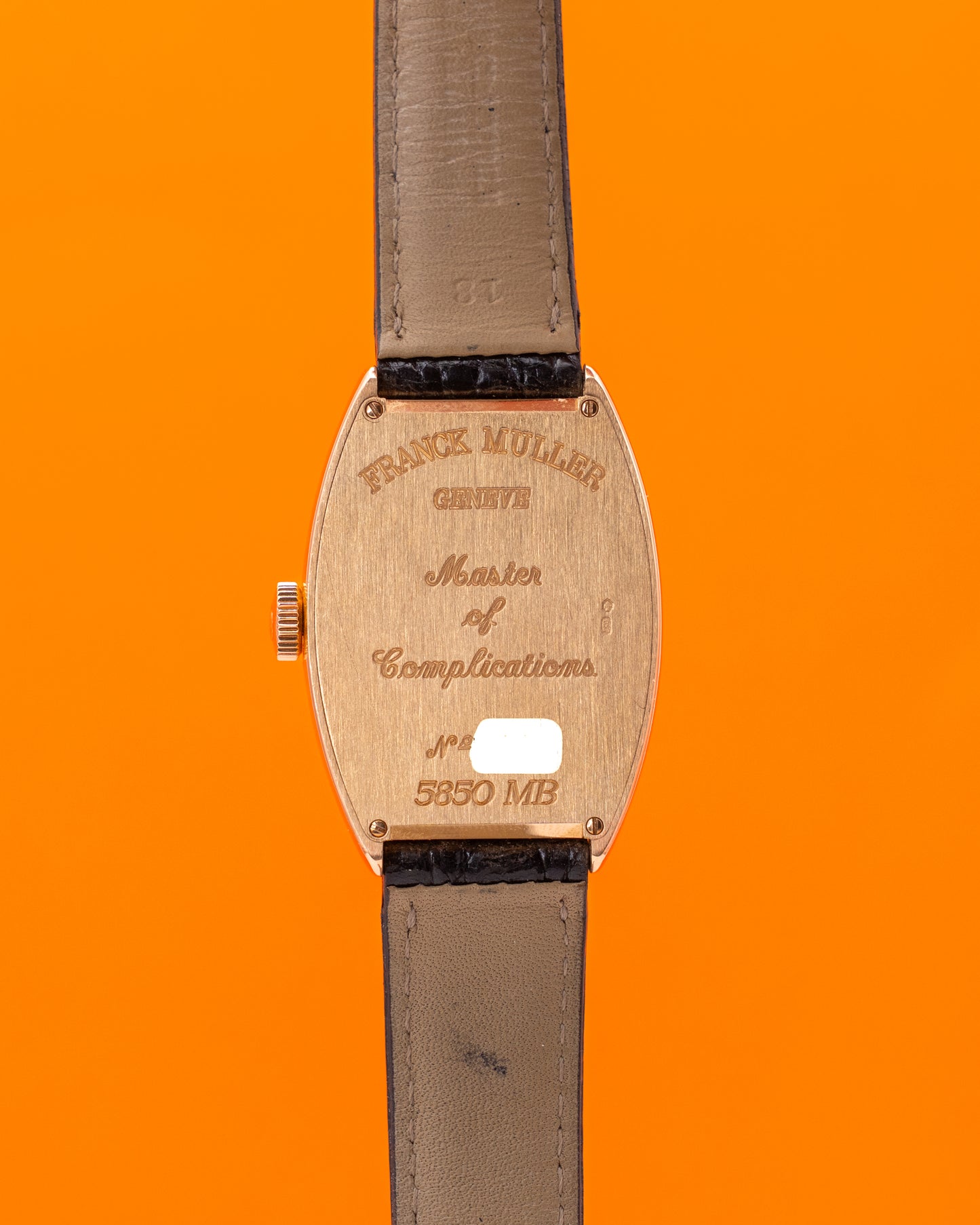 Franck Muller Master Banker 32mm 5850MB Rose Gold Multi Time Zone 2010