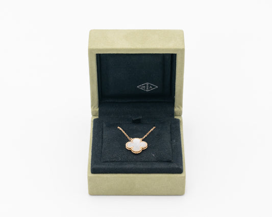 Van Cleef and Arpels VCARA45900 Nacre Mother of Pearl Necklace