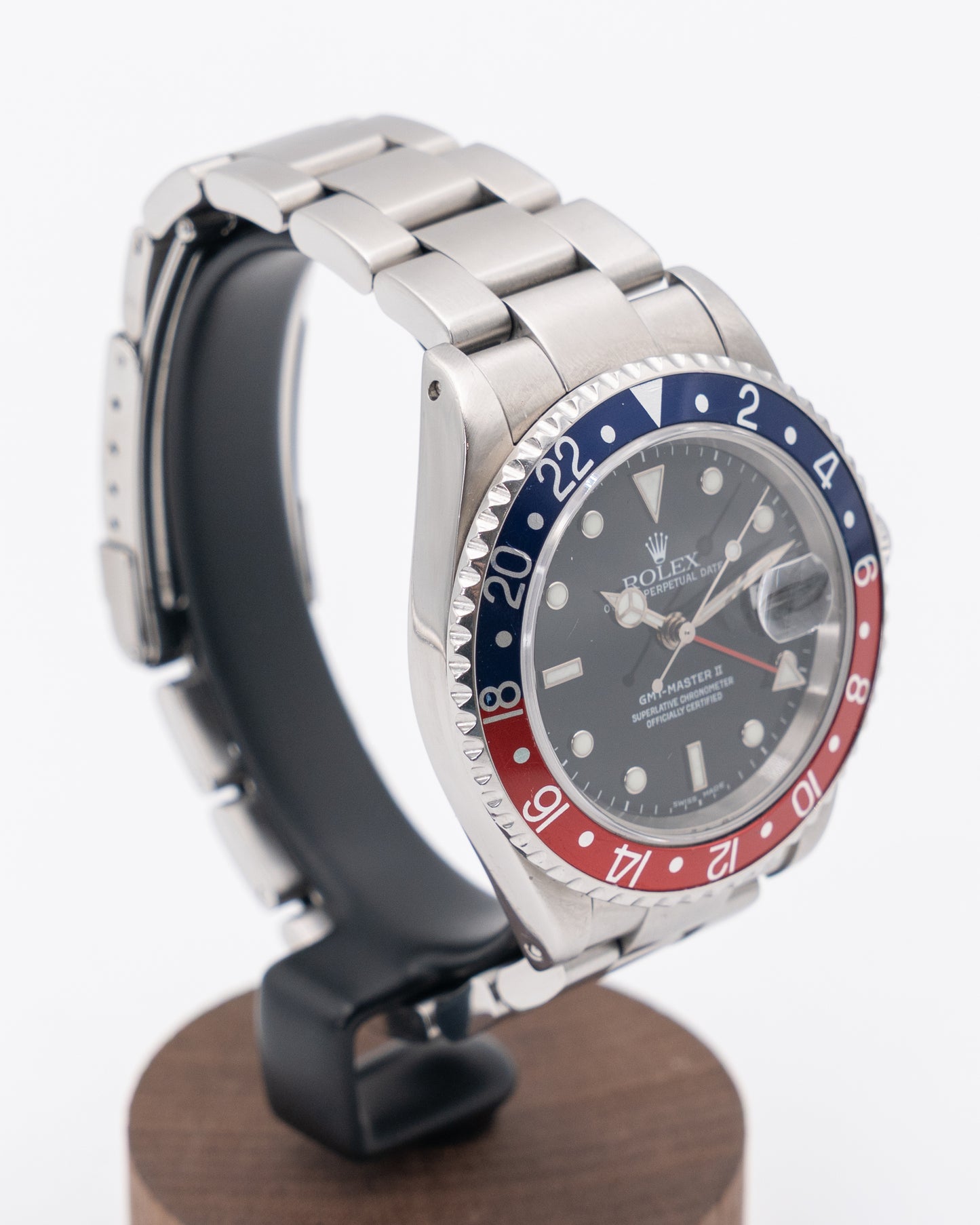 Rolex GMT Master II 40mm 16710 Pepsi K Serial