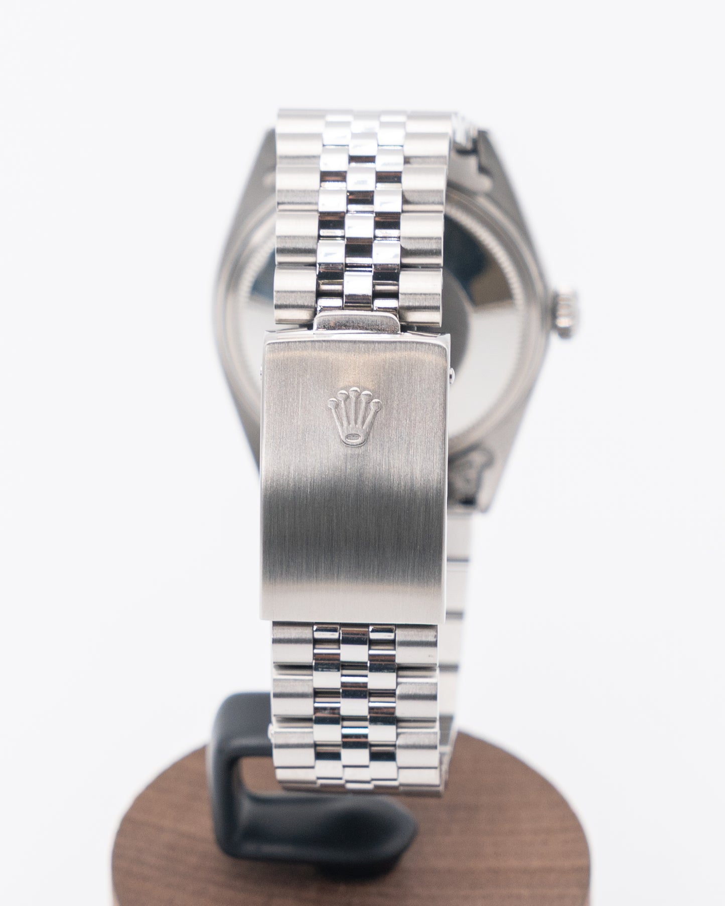 Rolex Datejust 36mm 1603 Champagne Dial Engine Turn Bezel Stainless Steel Jubilee