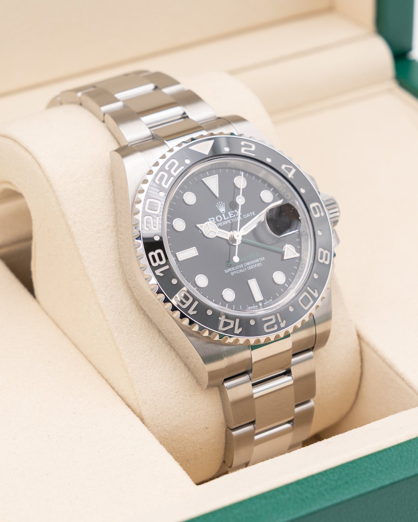 UNWORN Rolex GMT Master II 40mm 126710GRNR Bruce Wayne Oyster 2025