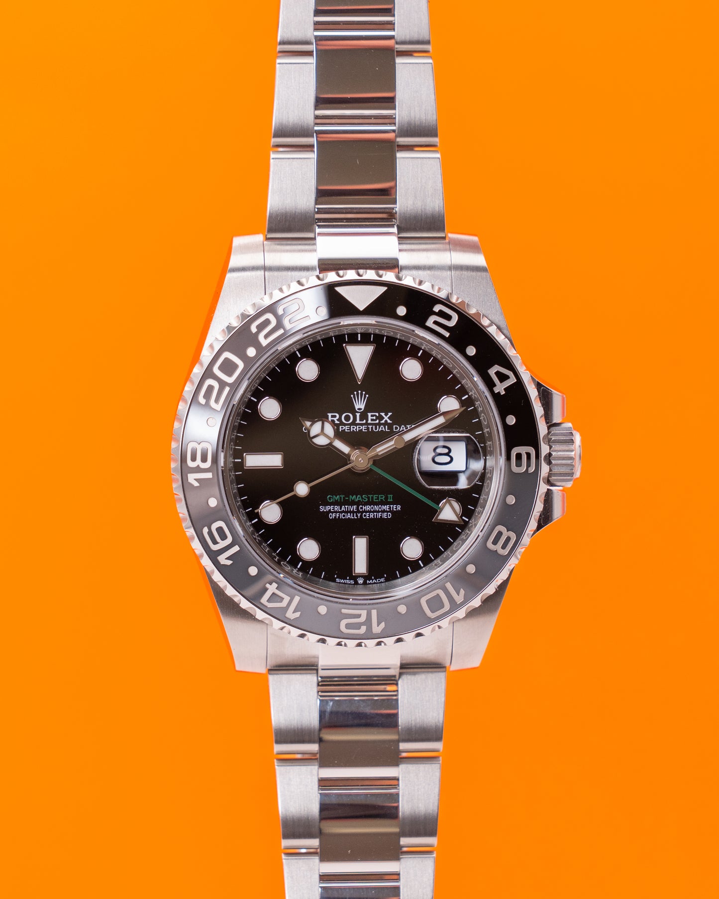 UNWORN Rolex GMT Master II 40mm 126710GRNR Bruce Wayne Oyster 2025