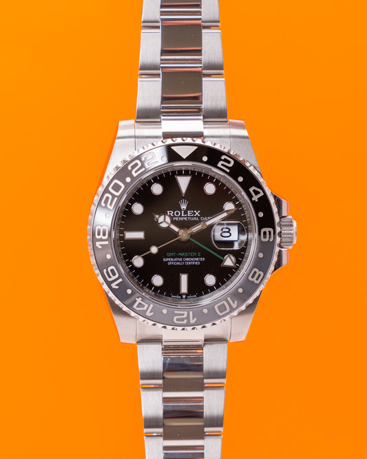 UNWORN Rolex GMT Master II 40mm 126710GRNR Bruce Wayne Oyster 2025