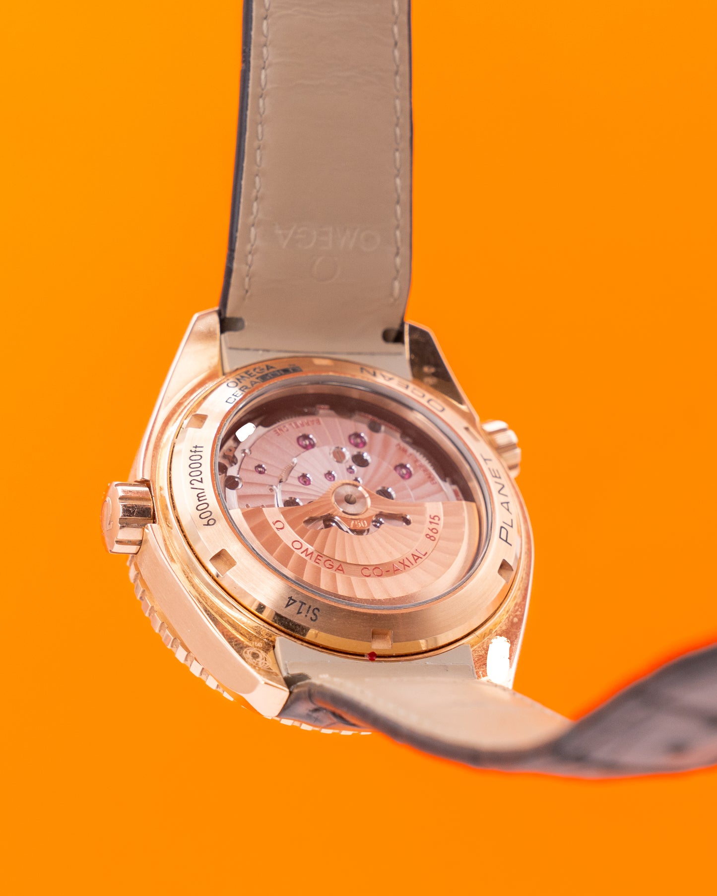 Omega Seamaster Planet Ocean 600M 43mm 232.63.44.22.01.001 Rose Gold