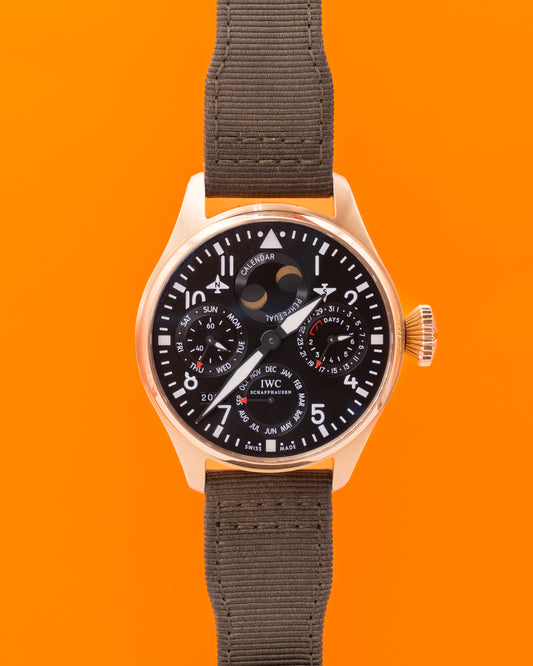 IWC Big Pilot Perpetual Calendar 46.2mm IW502609 Rose Gold Black Dial 1 of 25