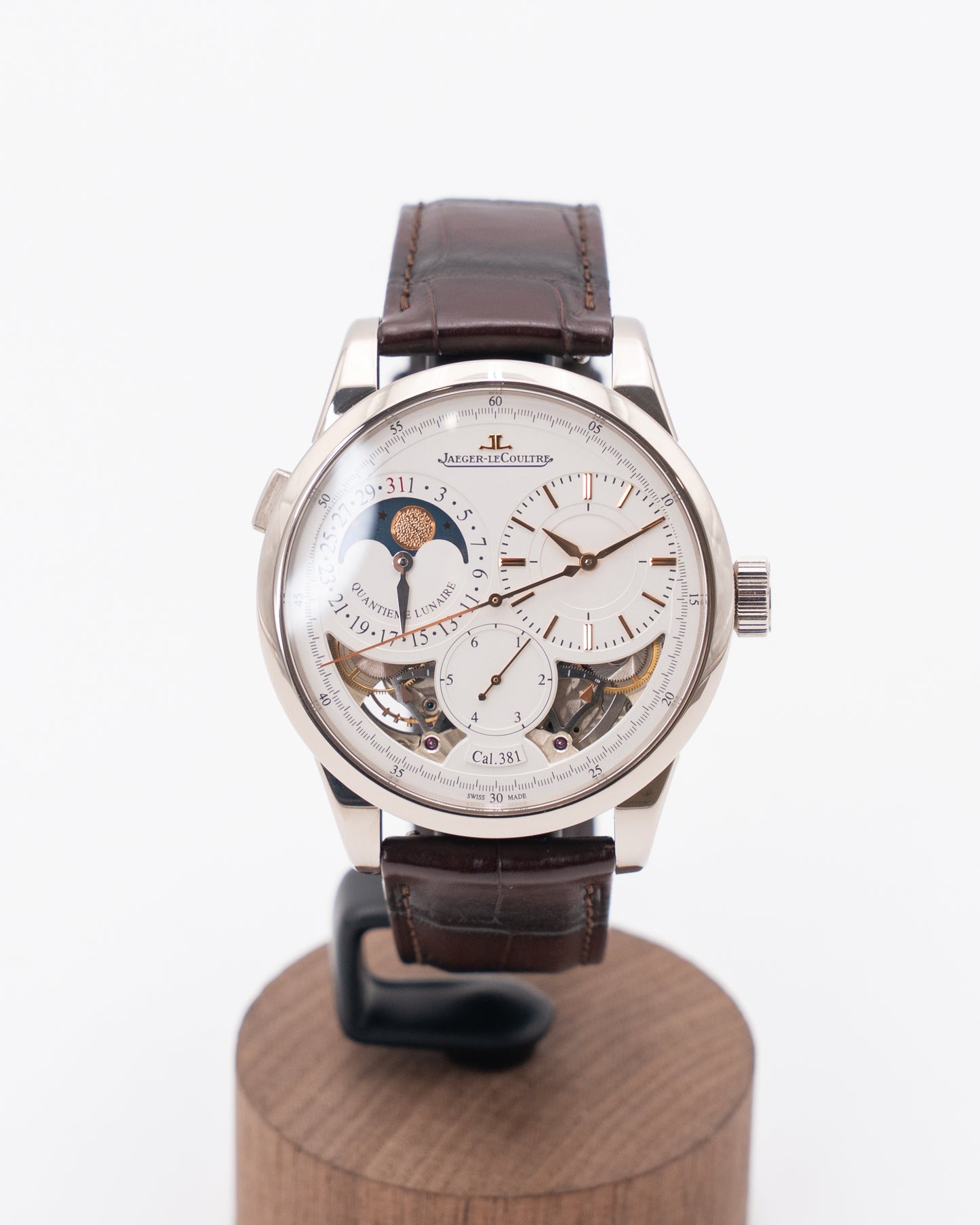 Jaeger-LeCoultre Duomètre Quantieme Lunaire Q6043420 White Gold Moonphase 2017