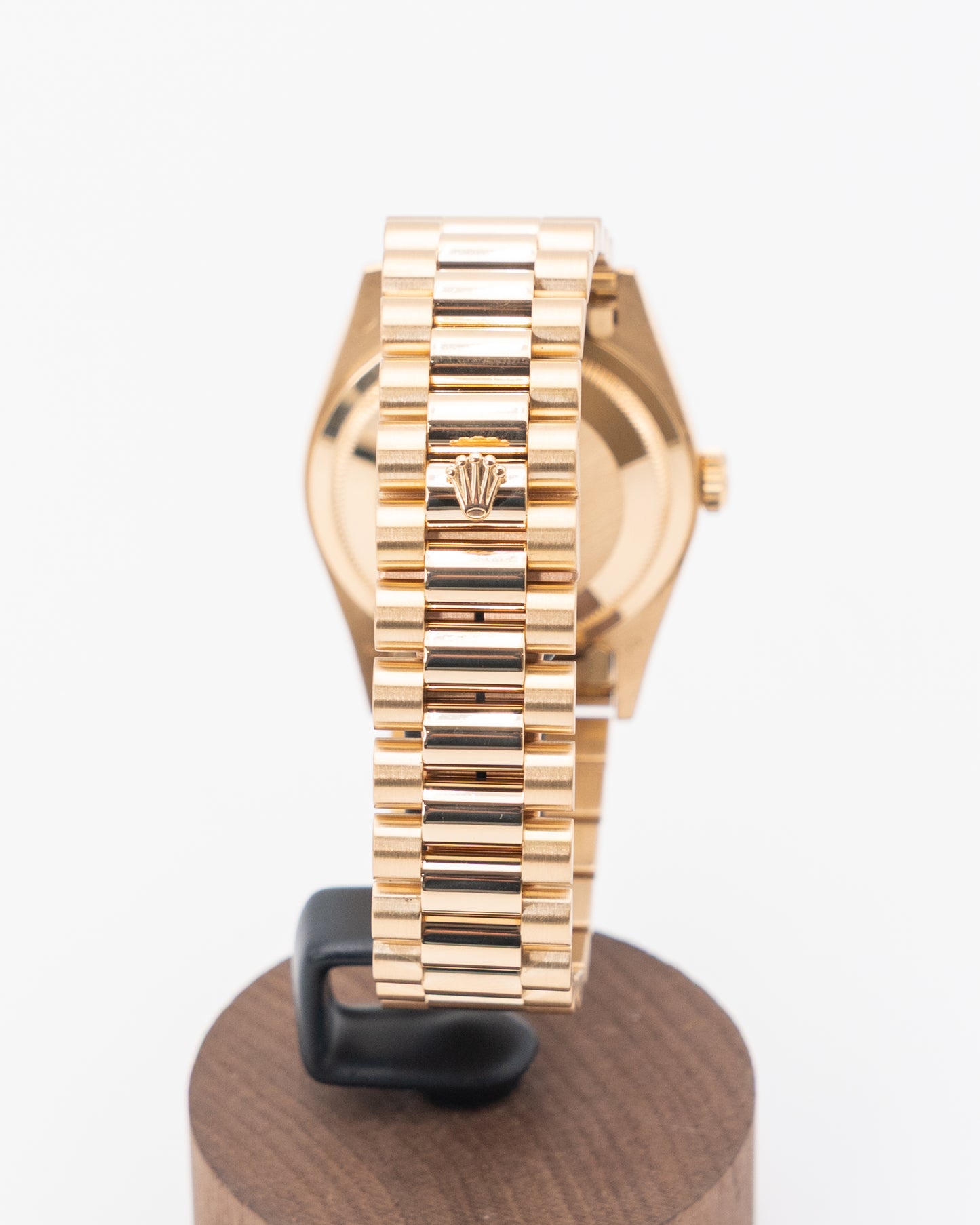 Rolex Day Date 36mm 18038 Yellow Gold Pyramid Dial