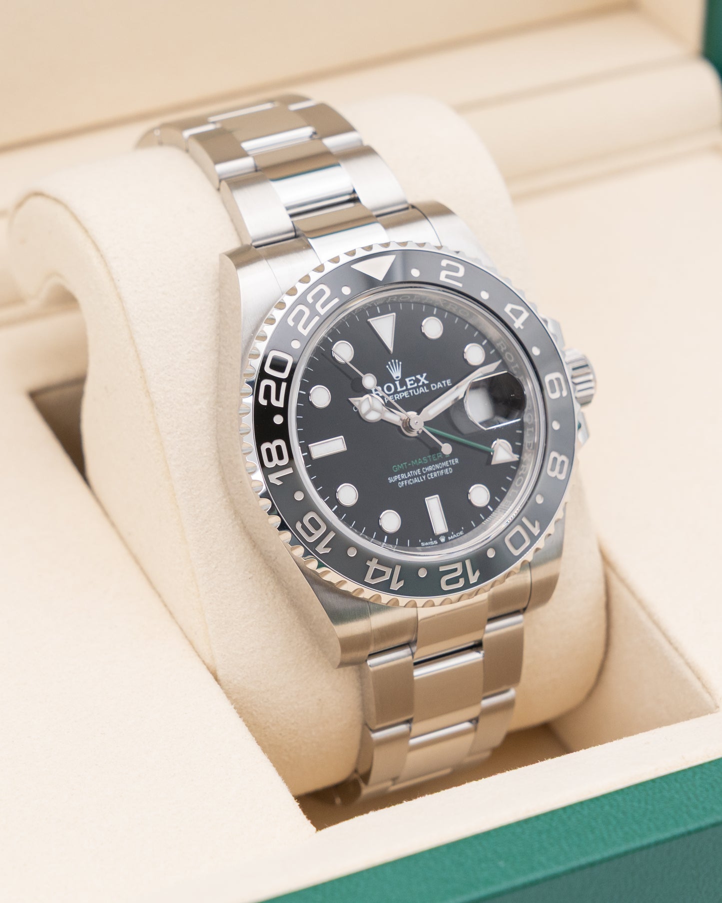 UNWORN 2025 Rolex GMT Master II 40mm 126710GRNR Bruce Wayne Oyster 2025