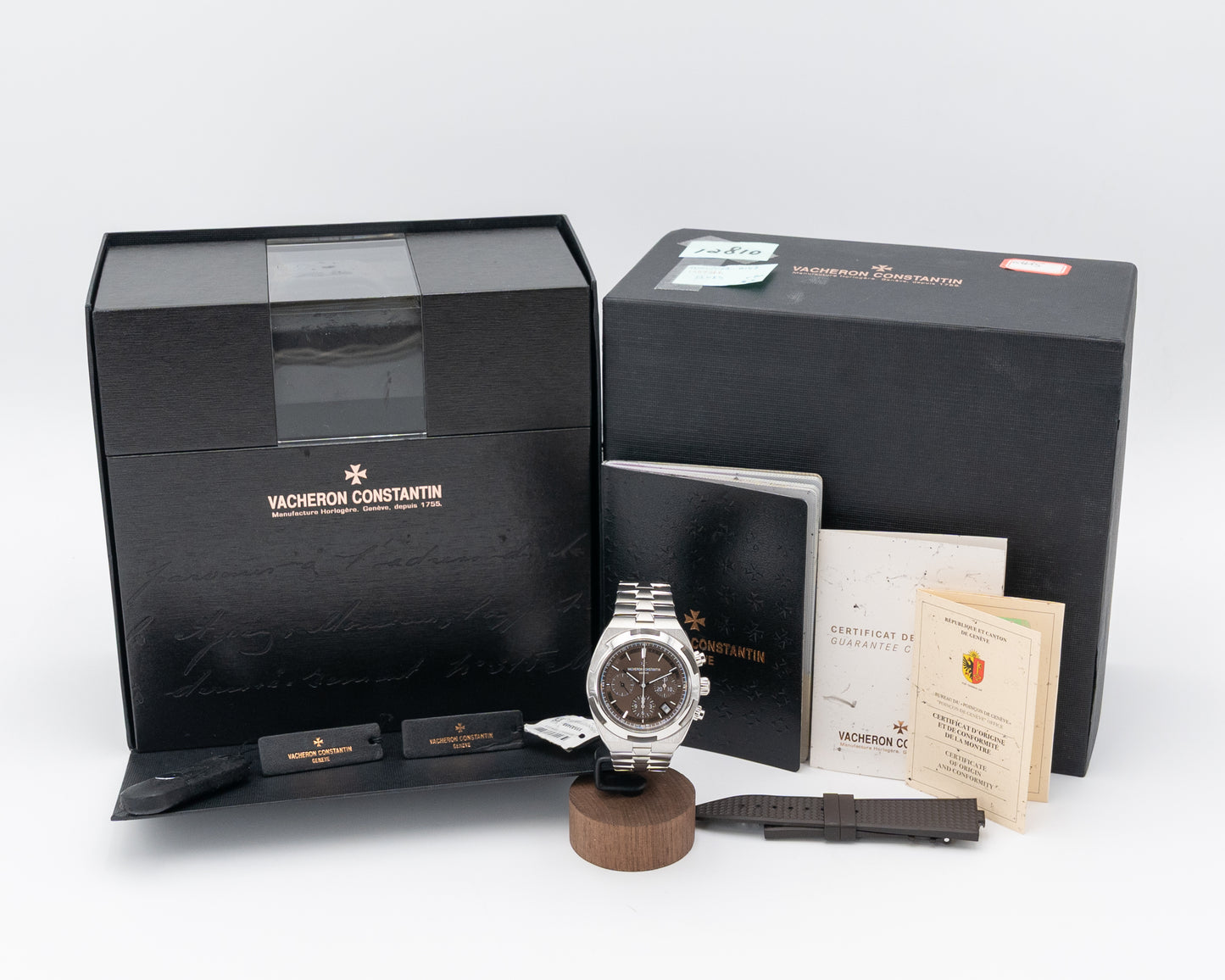 Vacheron Constantin 42.5mm 5500V/110A-B147 Brown Dial Chronograph and Date 2017