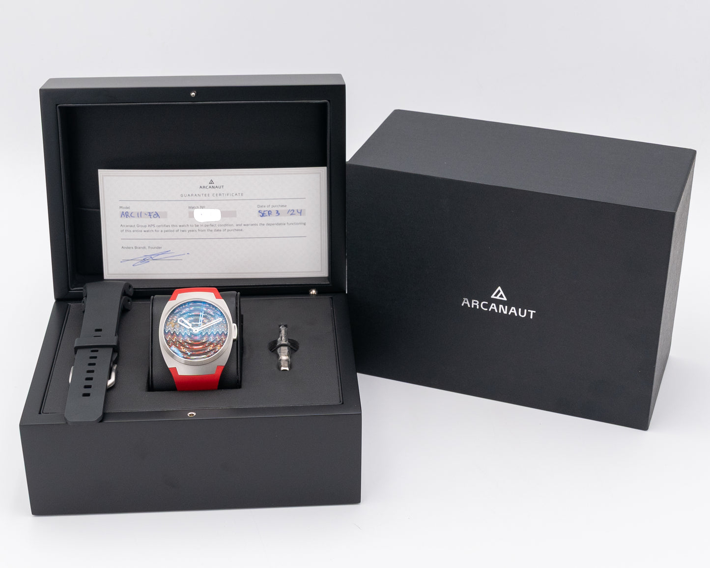 UNWORN Arcanaut Denmark ARCII Fordite Dial 2024