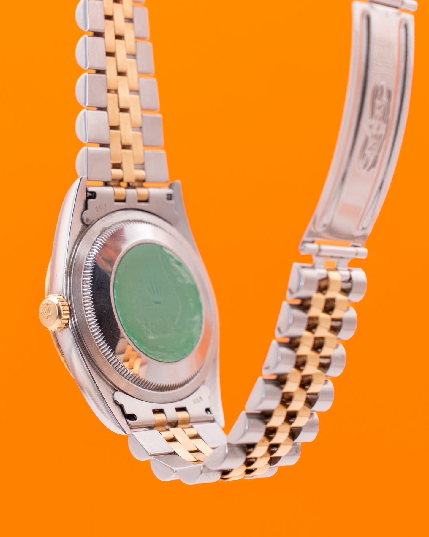 Rolex Datejust 36mm 16233 Champagne Roman Dial On Jubilee T-Serial