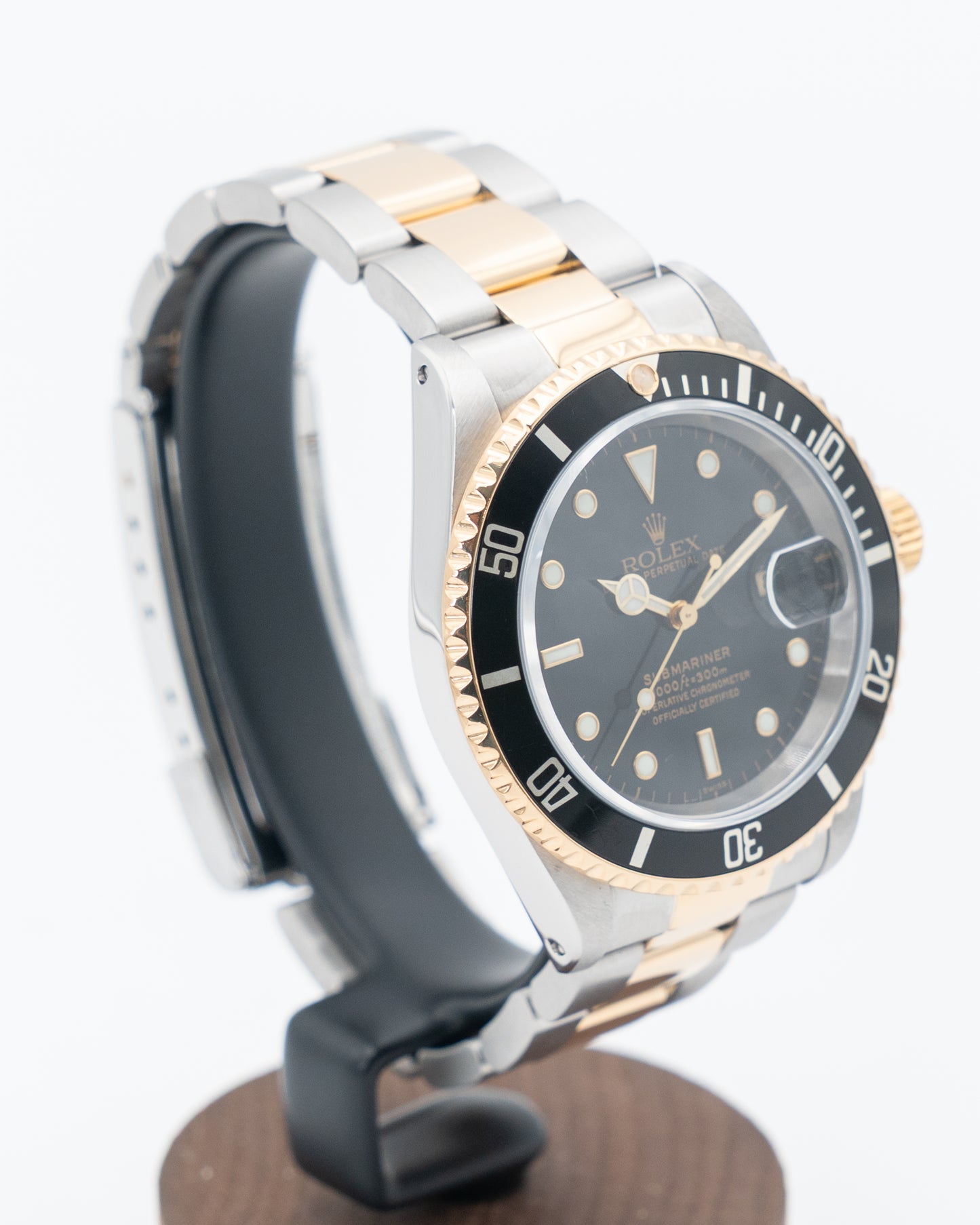 Rolex Submariner 16613 Date Two tone 40mm Black dial 2000