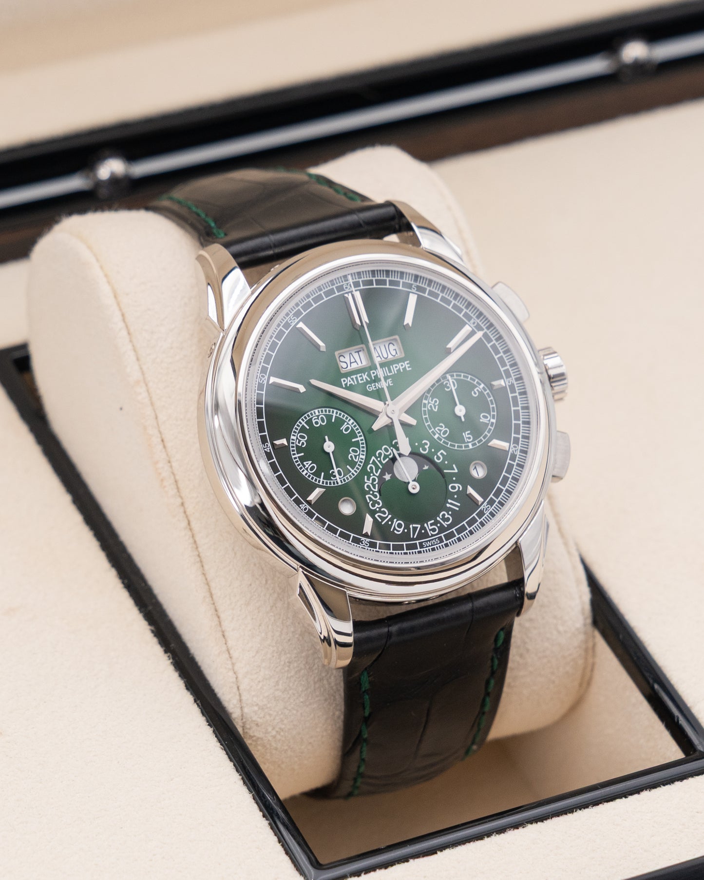 Patek Philippe Grand Complications Perpetual Calendar Chronograph 41mm 5270P-014 Green 2023