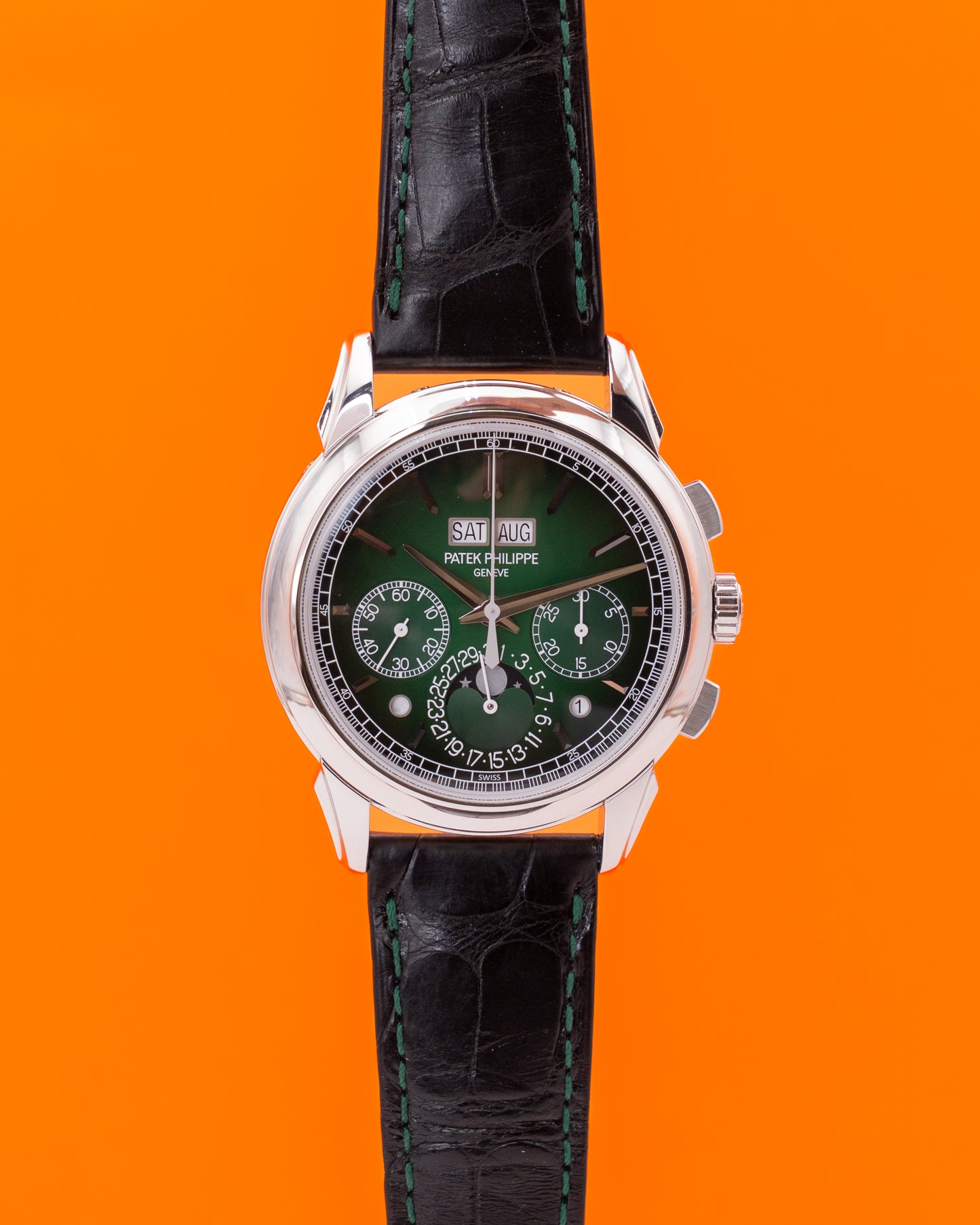 Patek Philippe Grand Complications Perpetual Calendar Chronograph 41mm 5270P-014 Green 2023