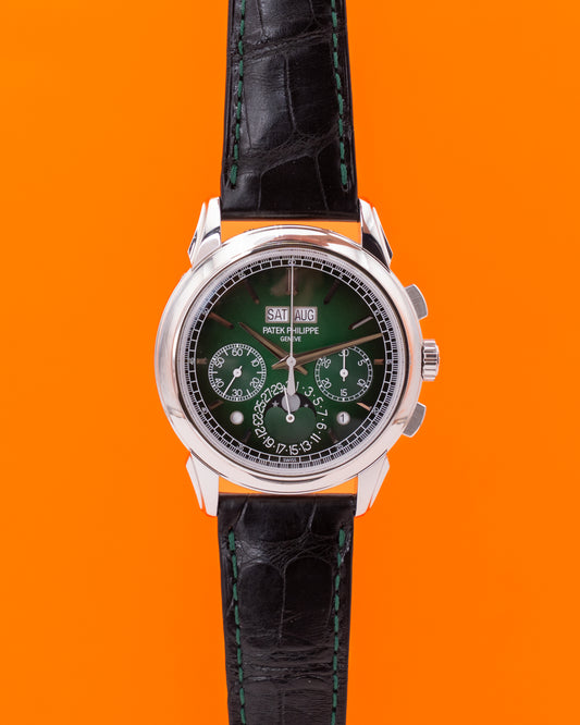 Patek Philippe Grand Complications Perpetual Calendar Chronograph 41mm 5270P-014 Green 2023