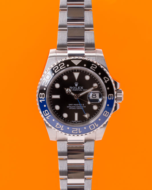 Rolex GMT Master II 40mm 116710BLNR Batman on Oyster 2016