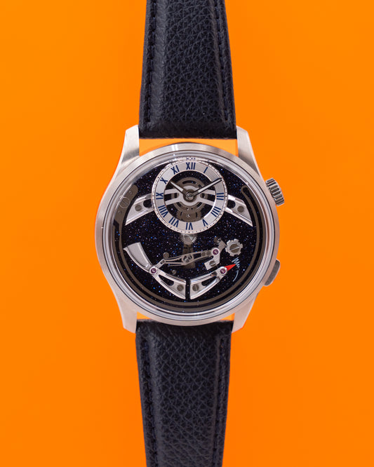 Christopher Ward Bel Canto 41mm C01 The Watch Society Edition Aventurine Dial