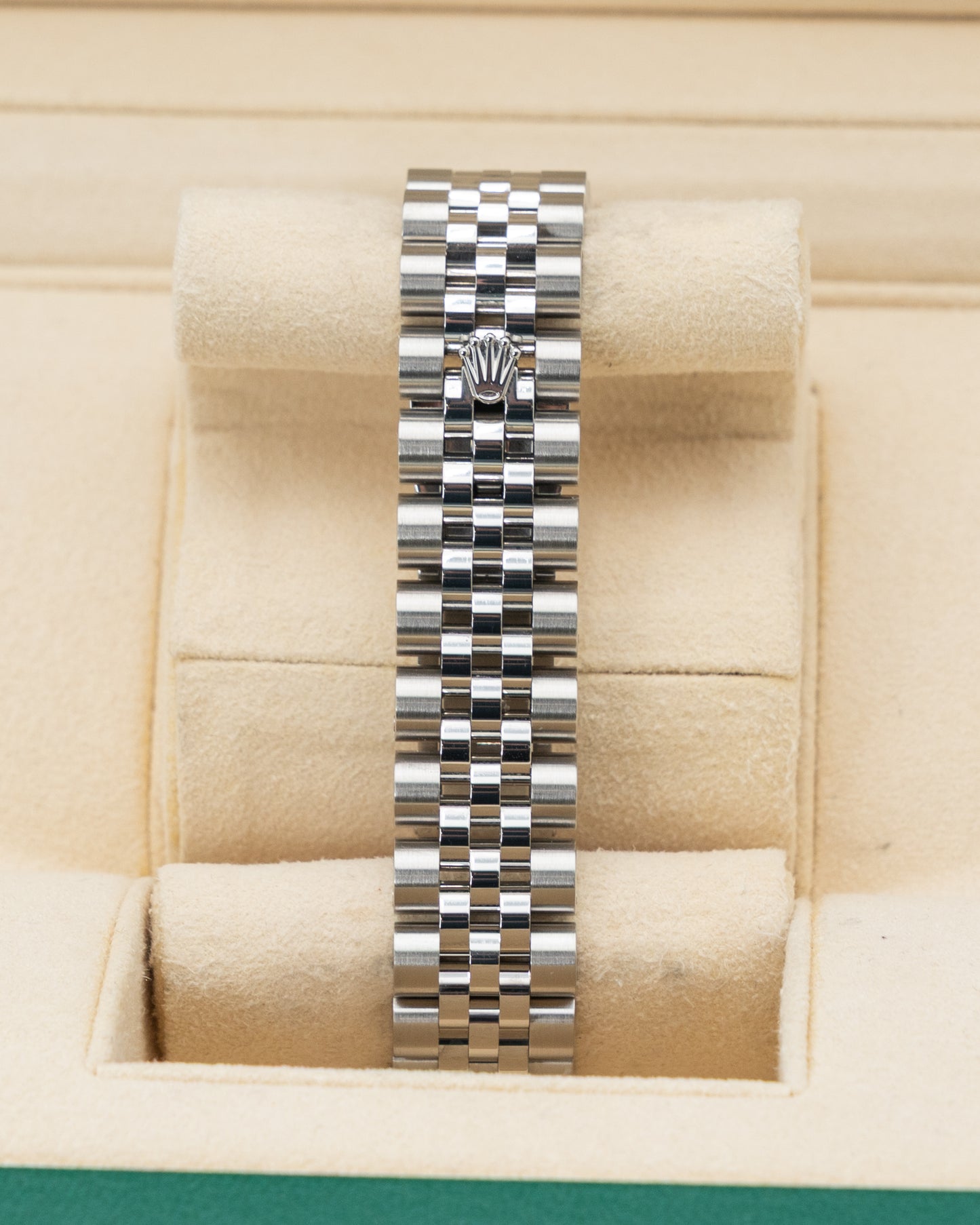 Rolex Datejust 31mm 178384 Black Diamond Dial Diamond Bezel Jubilee