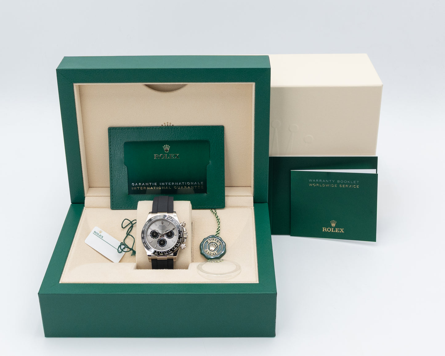 Rolex Daytona 40mm 126519LN White Gold " Ghost " Oyster Flex 2025