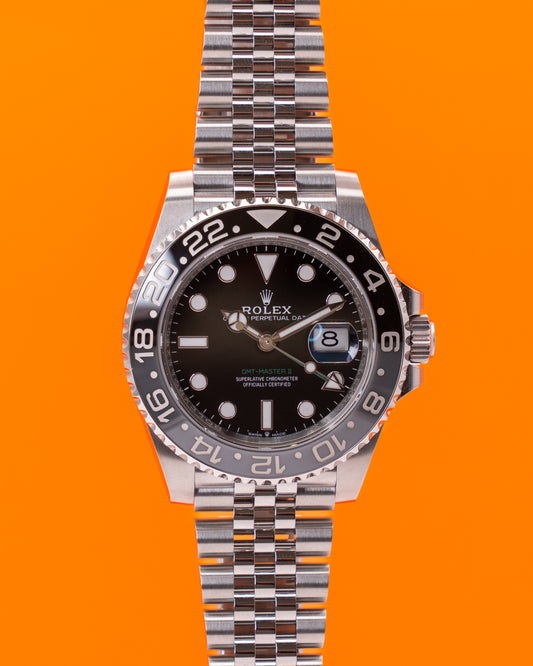 UNWORN Rolex GMT Master II 40mm 126710GRNR Bruce Wayne Jubilee 2025