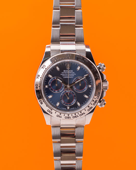 Rolex Daytona 40mm 116509 Blue Dial White Gold 2020