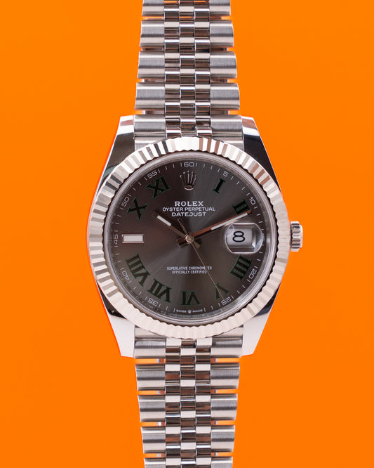 Rolex Datejust 41mm 126334 Wimbledon Fluted Jubilee 2020