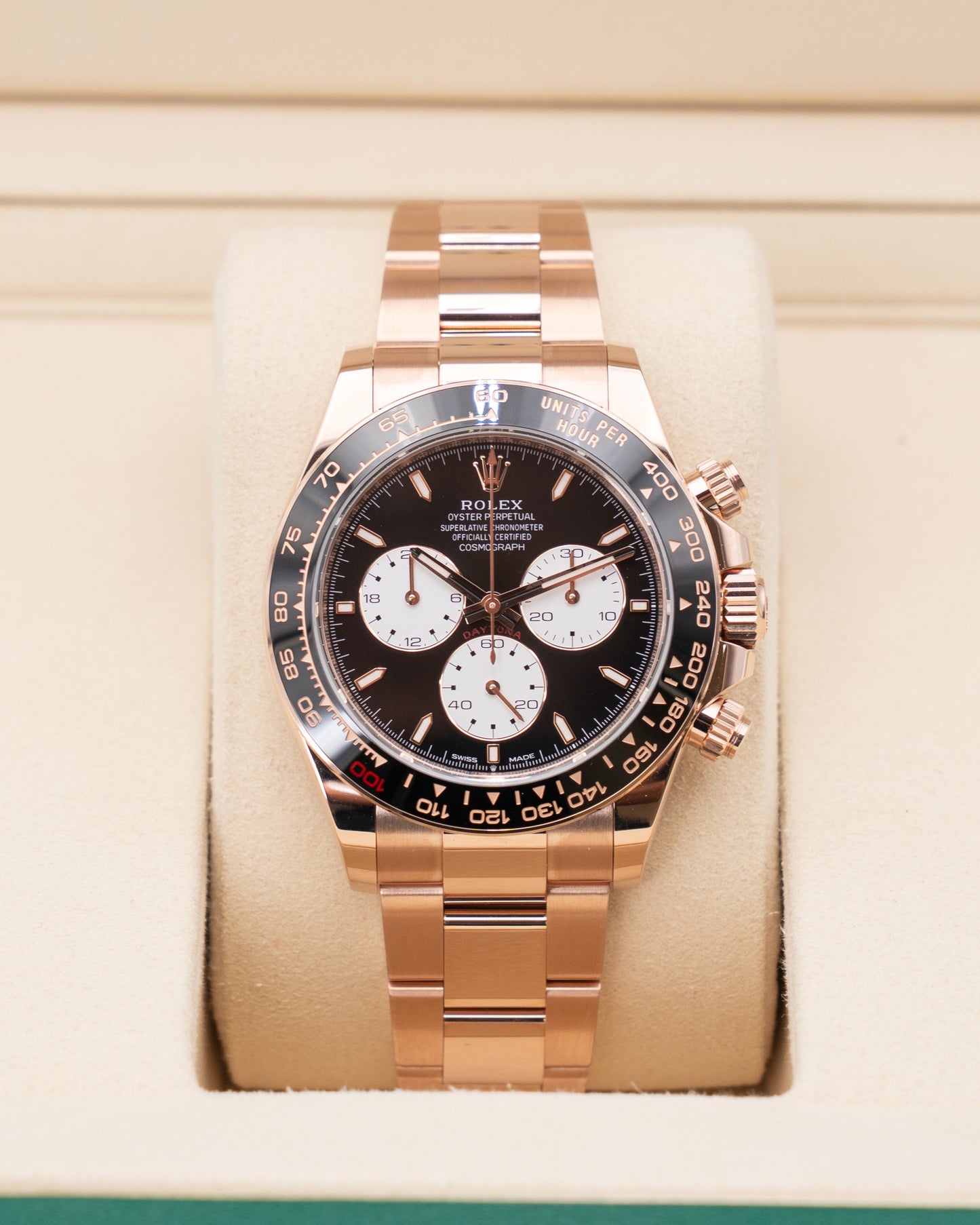 UNWORN Rolex Daytona 40mm 126525LN Rose Gold 'Le Mans' 2025