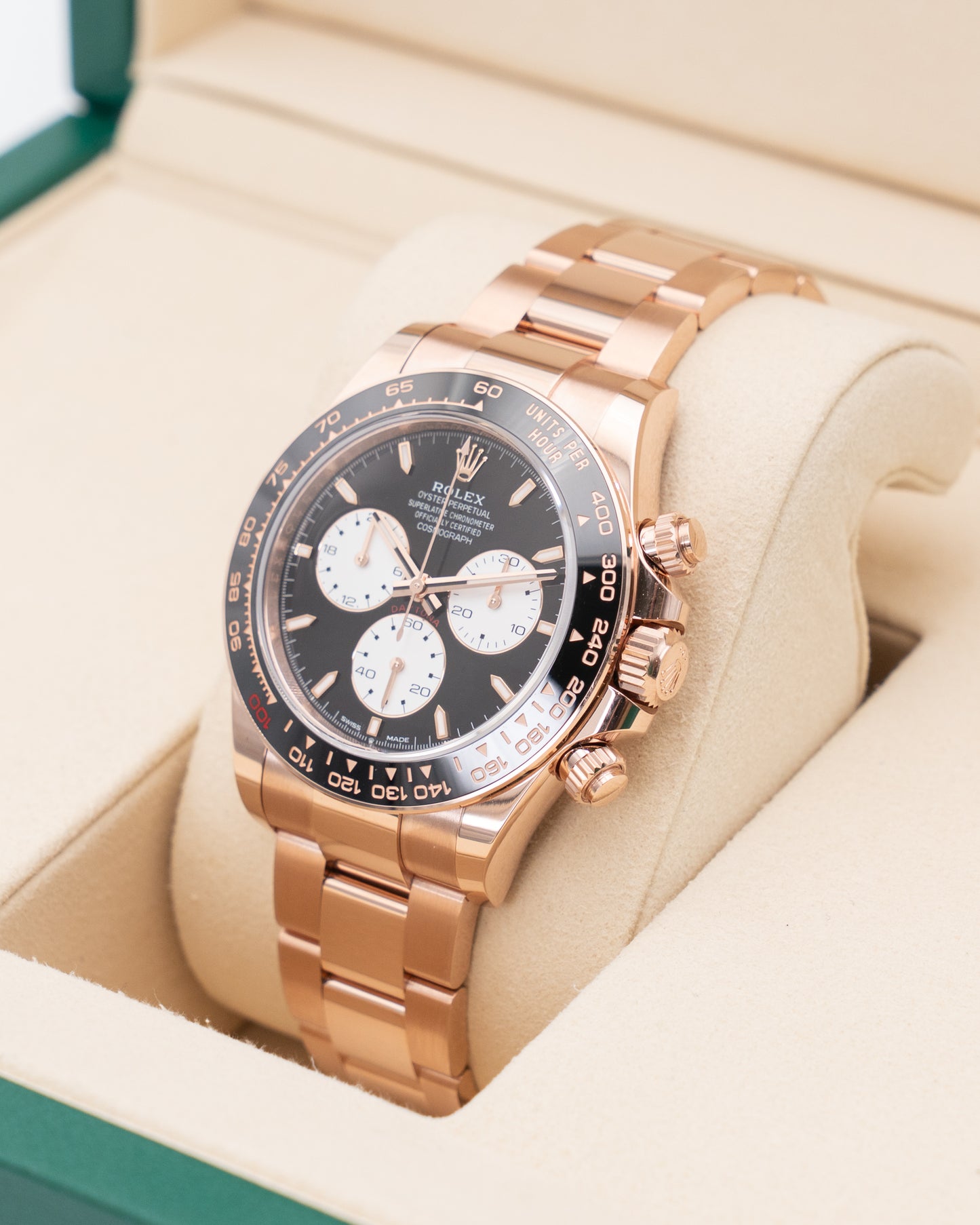 UNWORN Rolex Daytona 40mm 126525LN Rose Gold 'Le Mans' 2025
