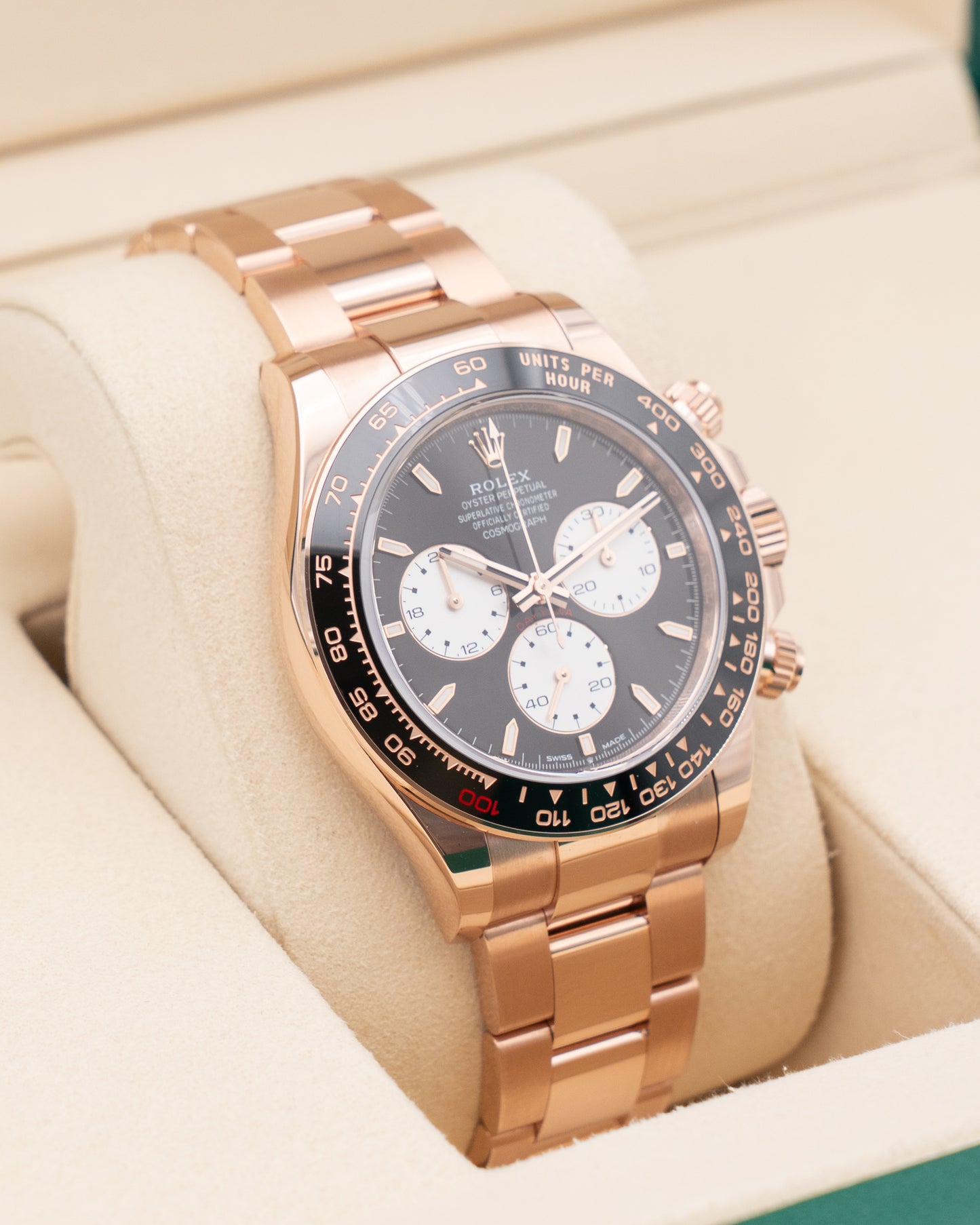 UNWORN Rolex Daytona 40mm 126525LN Rose Gold 'Le Mans' 2025