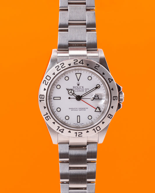Rolex Explorer II 40mm 16570 Superluminova 3186 Movement 2007