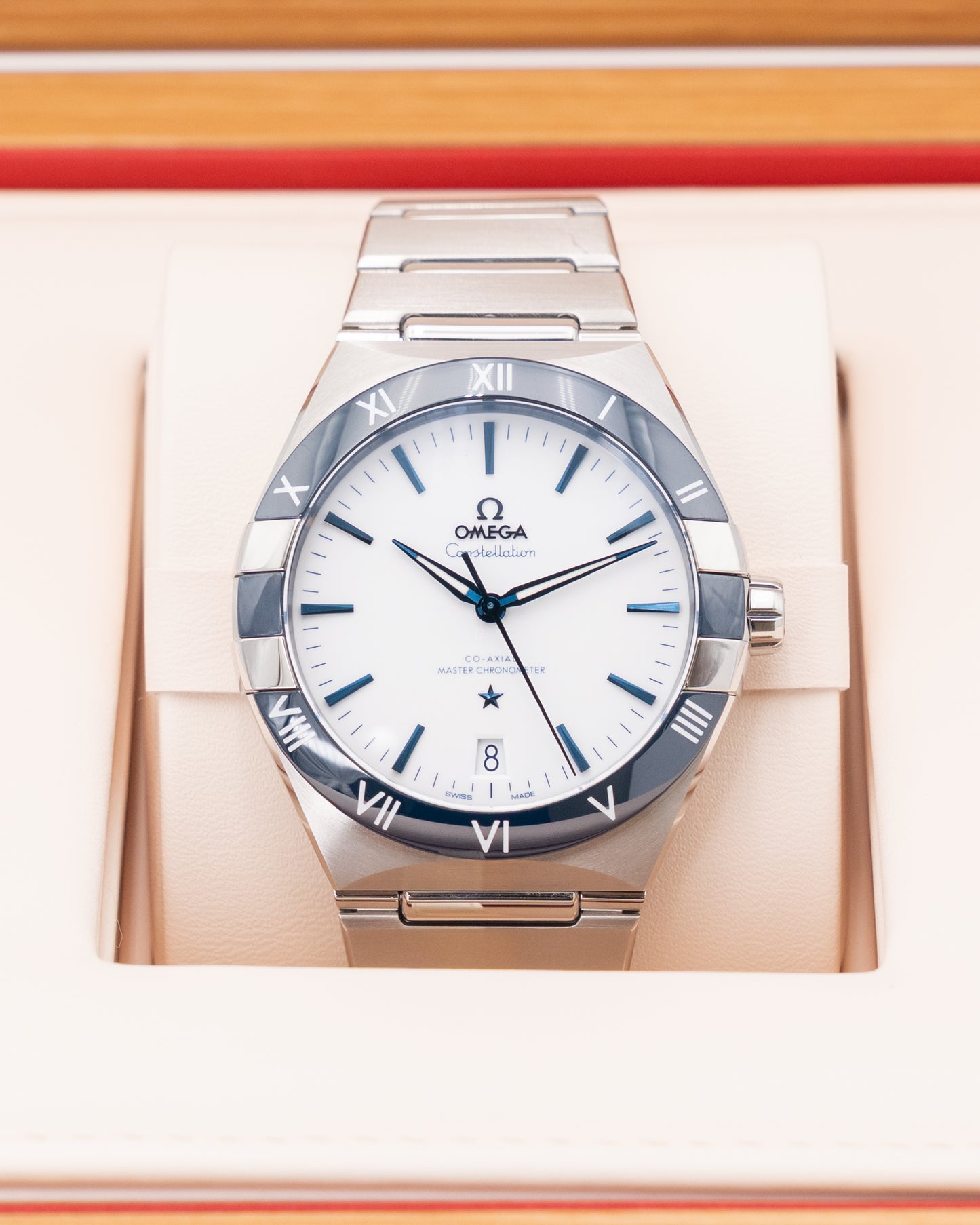 Omega Constellation 41mm 131.30.41.21.04.001 White Dial 2025
