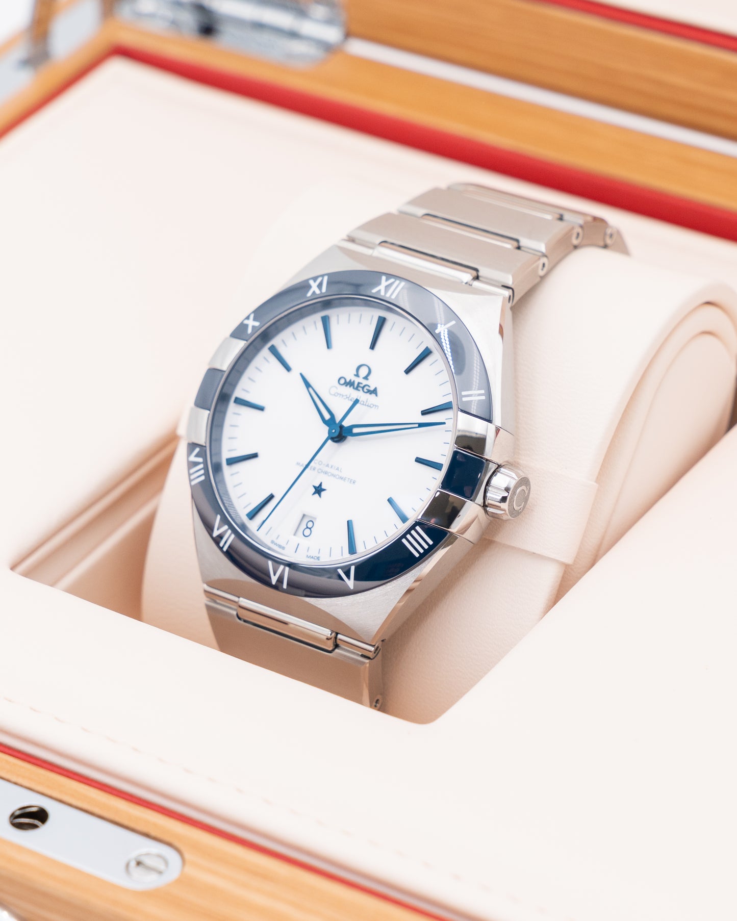 Omega Constellation 41mm 131.30.41.21.04.001 White Dial 2025