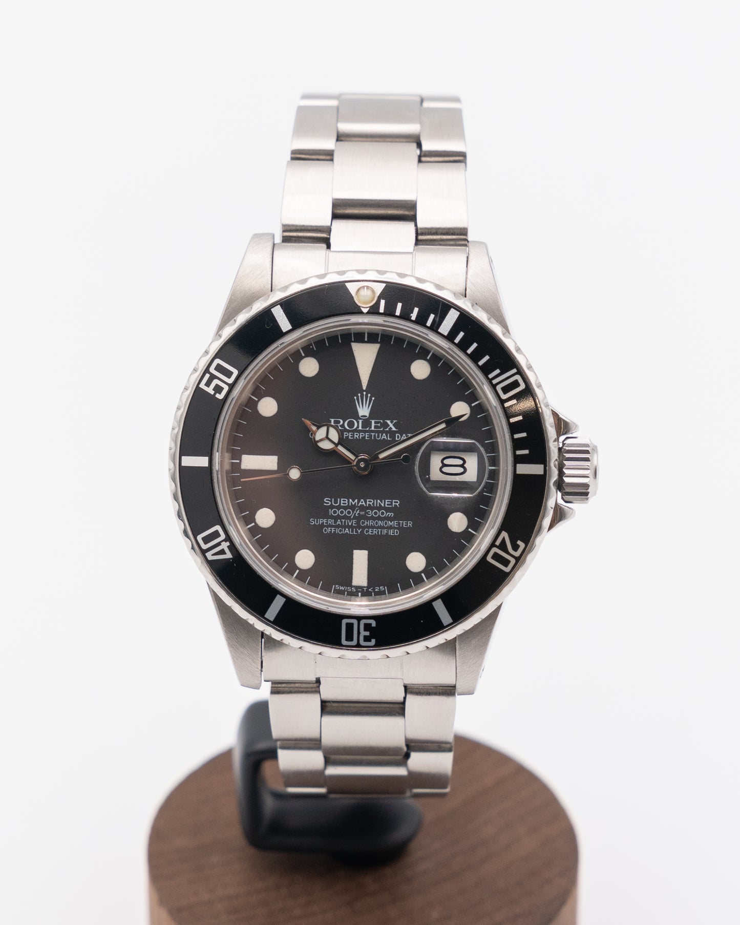 Rolex Submariner Date 40mm 16800 Faded Black Dial