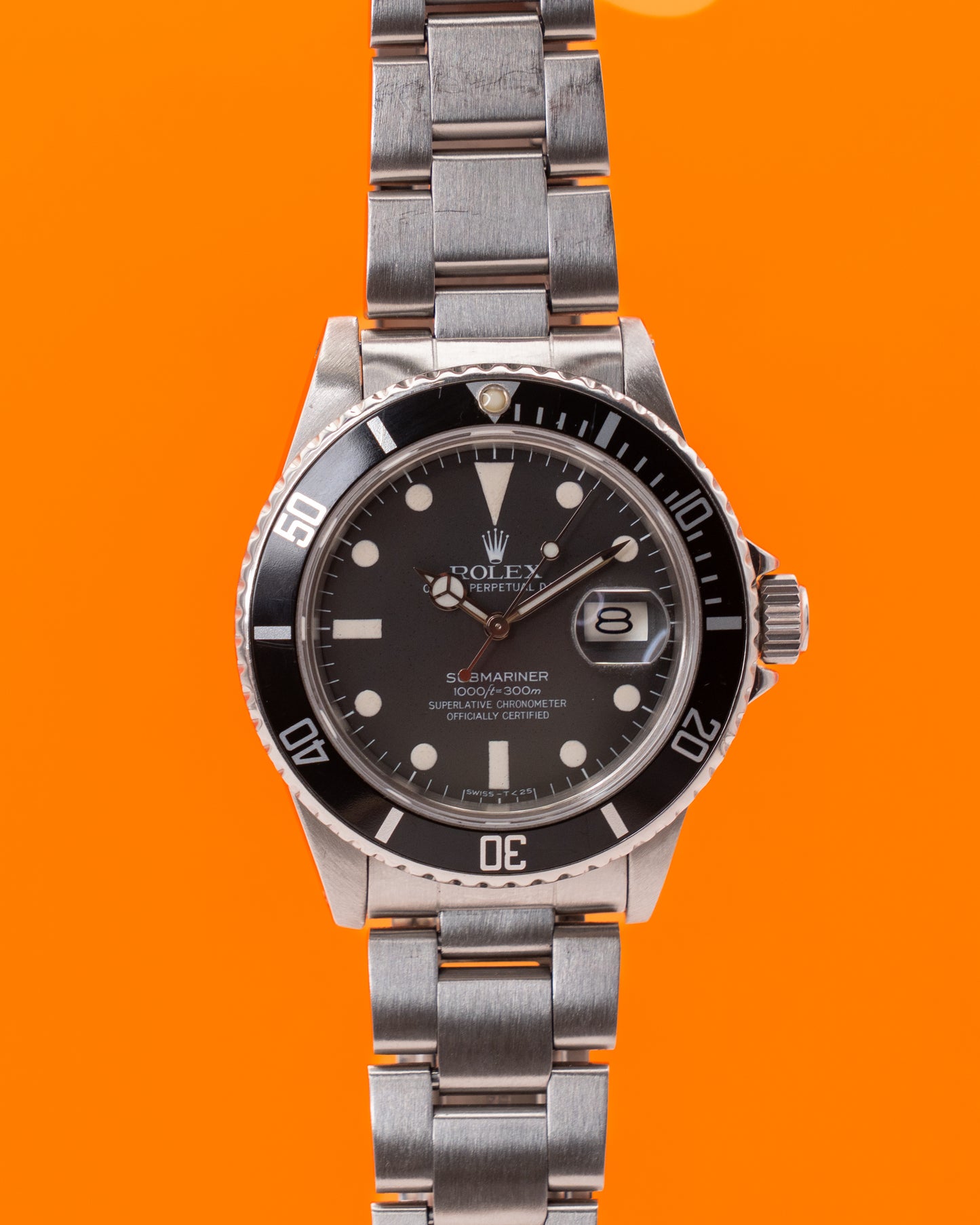 Rolex Submariner Date 40mm 16800 Faded Black Dial
