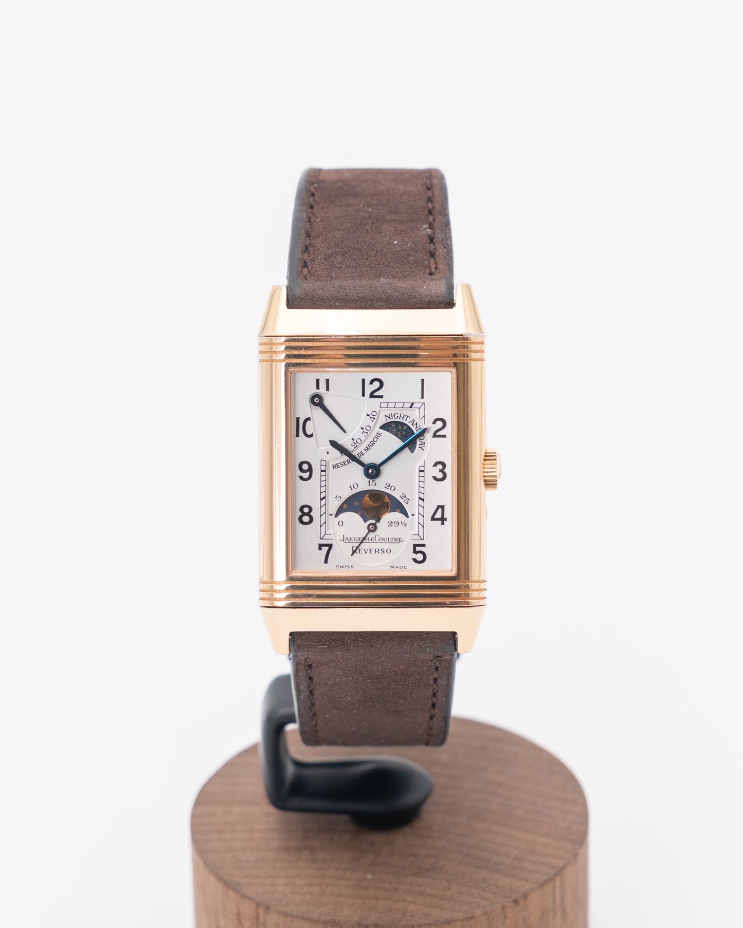 Jaeger-LeCoultre Reverso 26mm x 42mm 270.2.63 Rose Gold Sun Moon