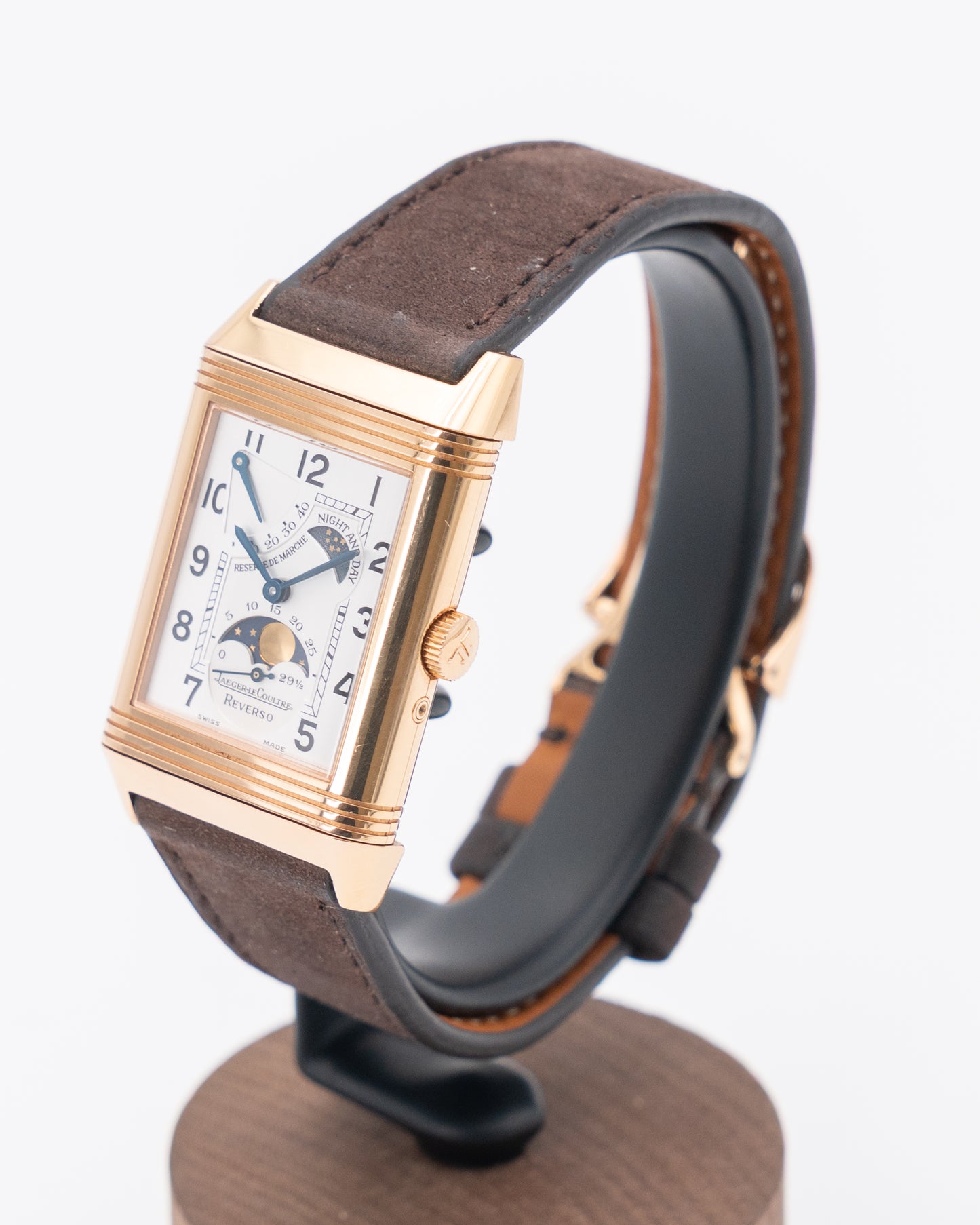Jaeger-LeCoultre Reverso 26mm x 42mm 270.2.63 Rose Gold Sun Moon