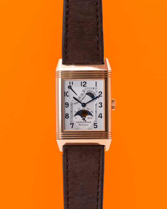Jaeger-LeCoultre Reverso 26mm x 42mm 270.2.63 Rose Gold Sun Moon