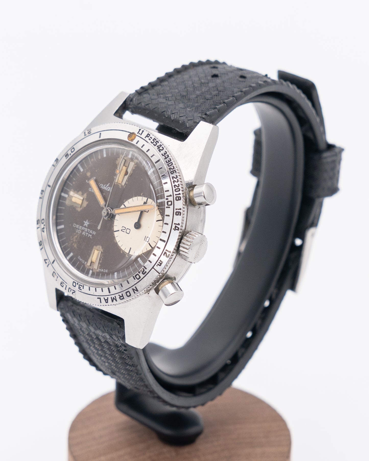 Aquastar Deepstar Big Eye Chronograph 37mm