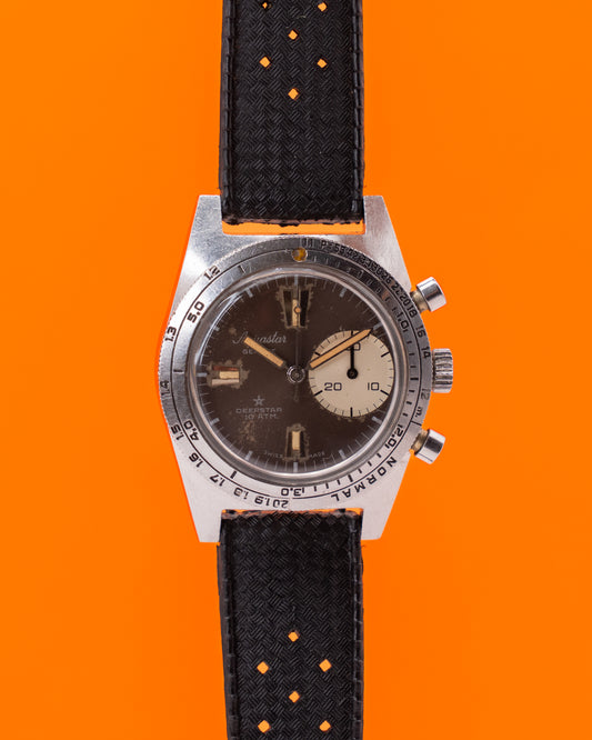 Aquastar Deepstar Big Eye Chronograph 37mm