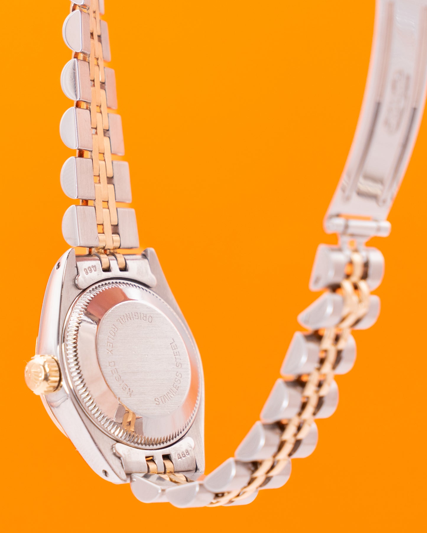 Rolex Datejust 26mm 6917 Two Tone Black Dial Yellow Gold 1983