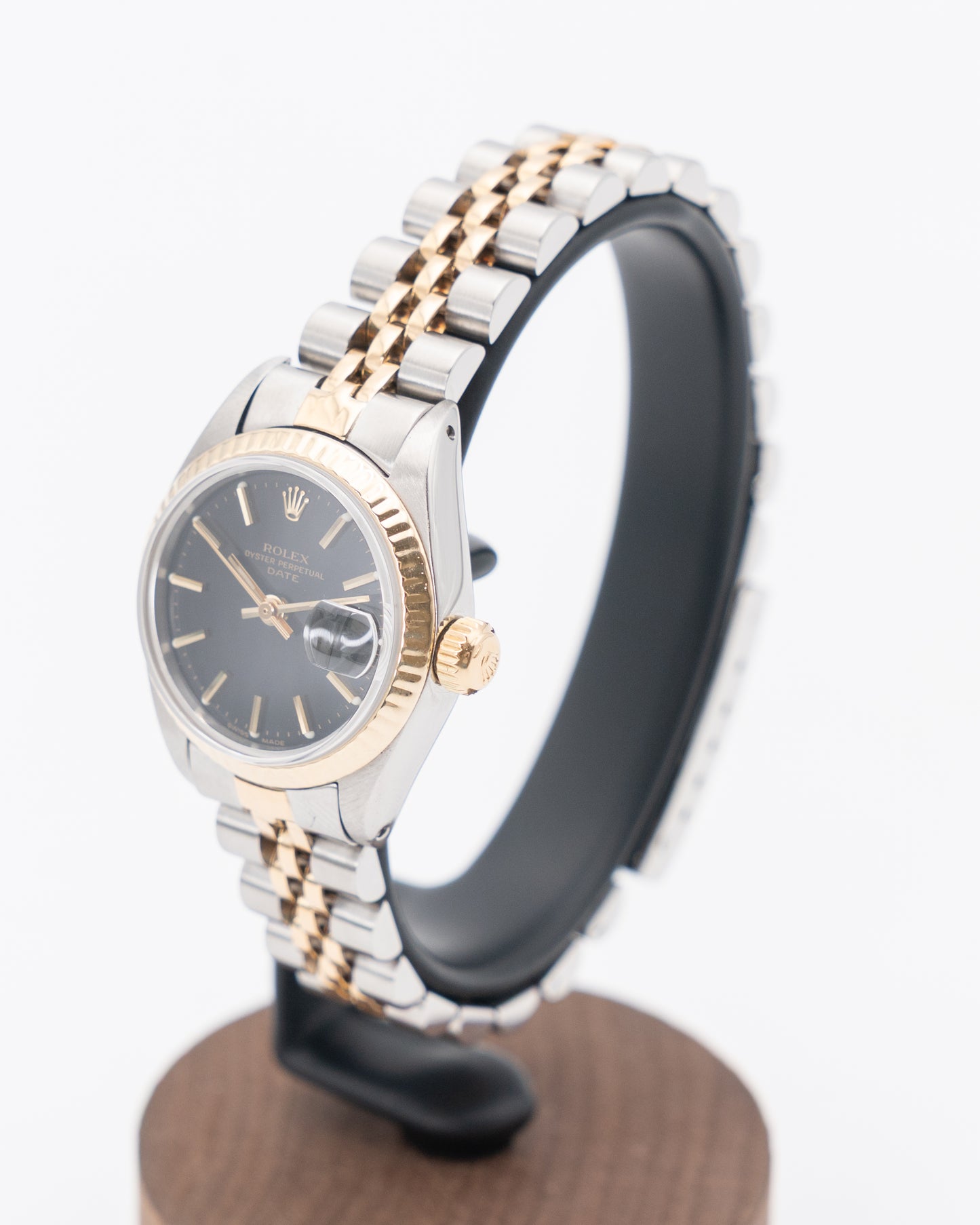 Rolex Datejust 26mm 6917 Two Tone Black Dial Yellow Gold 1983