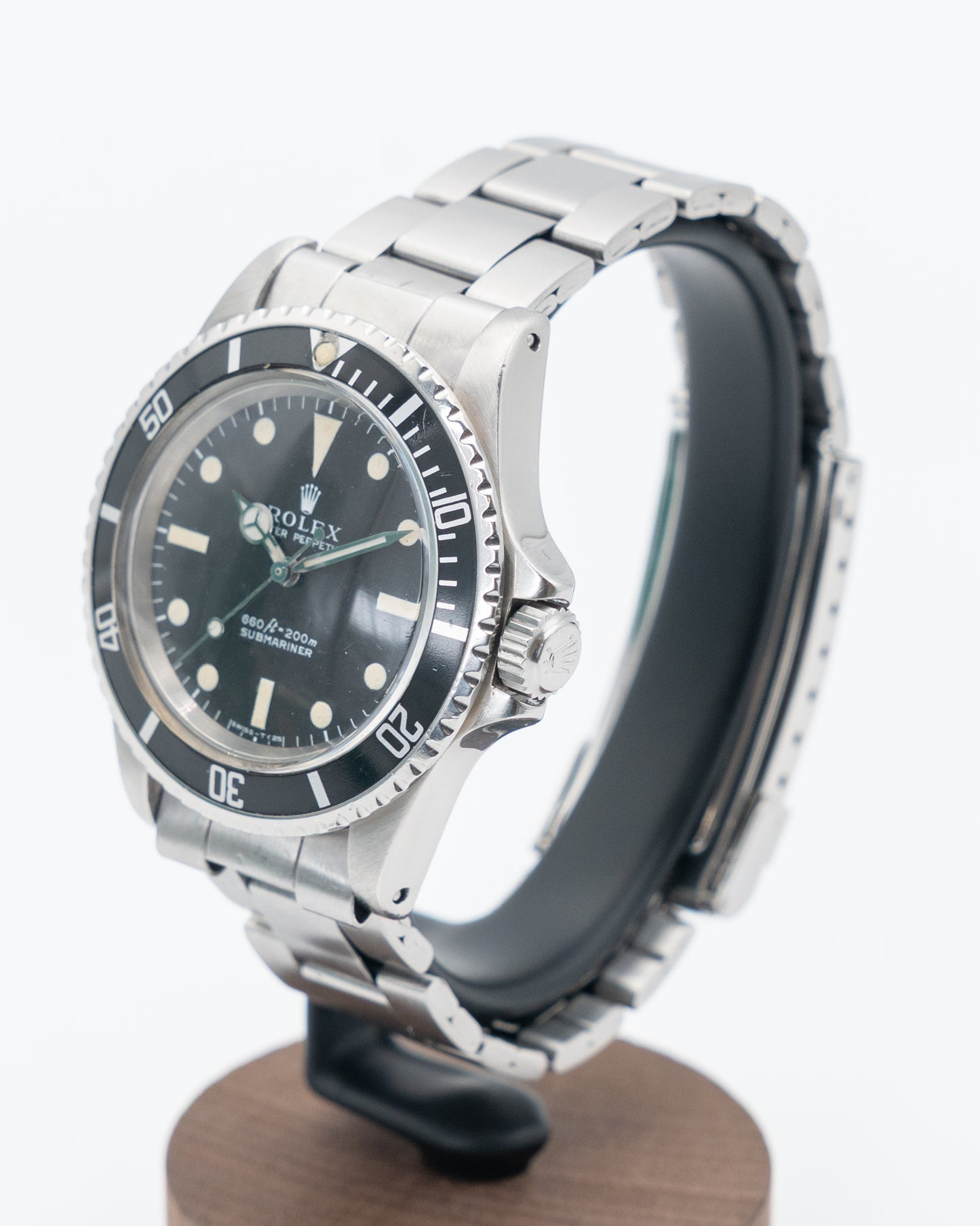Rolex Submariner No Date 40mm 5513 Black Aluminum