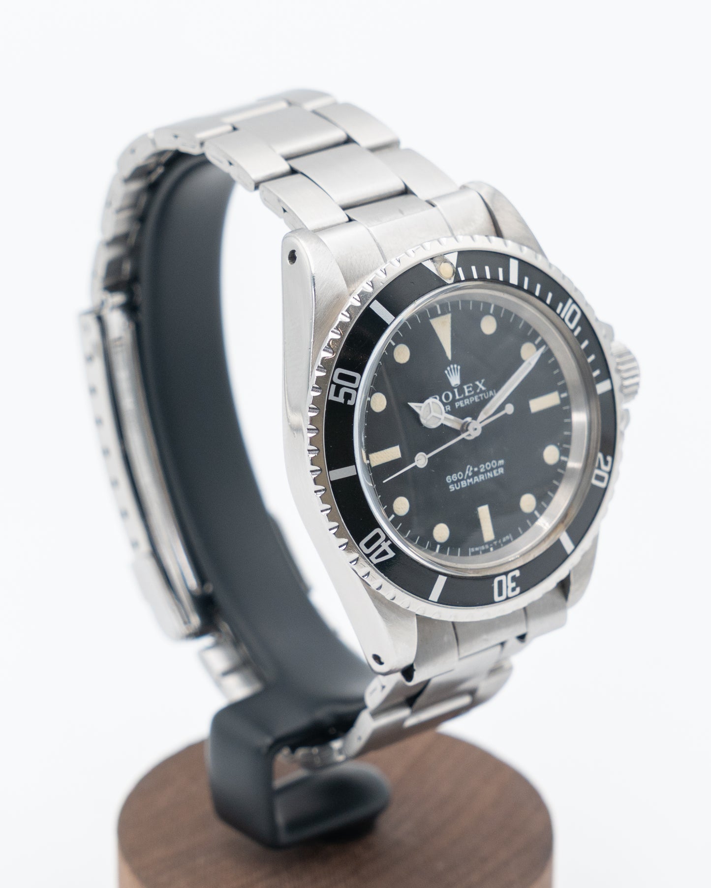 Rolex Submariner No Date 40mm 5513 Black Aluminum