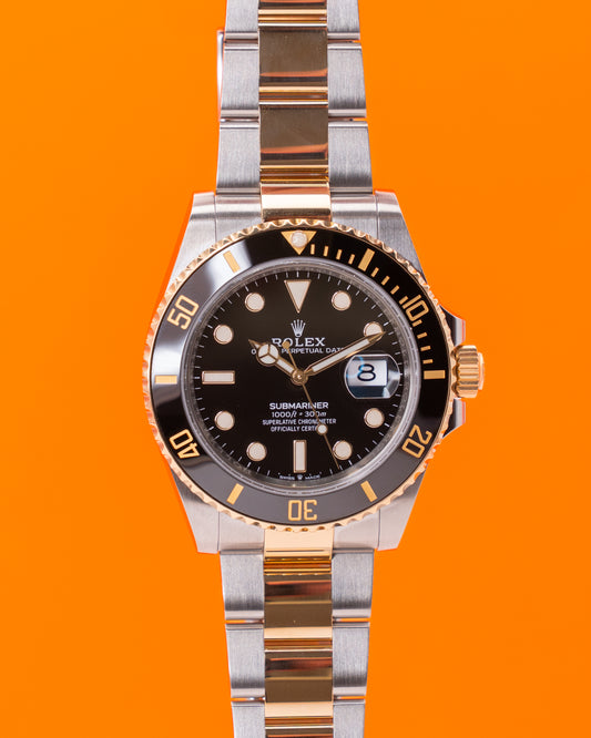 Rolex Submariner Date 41mm 116613LN Two Tone Yellow Gold 2021