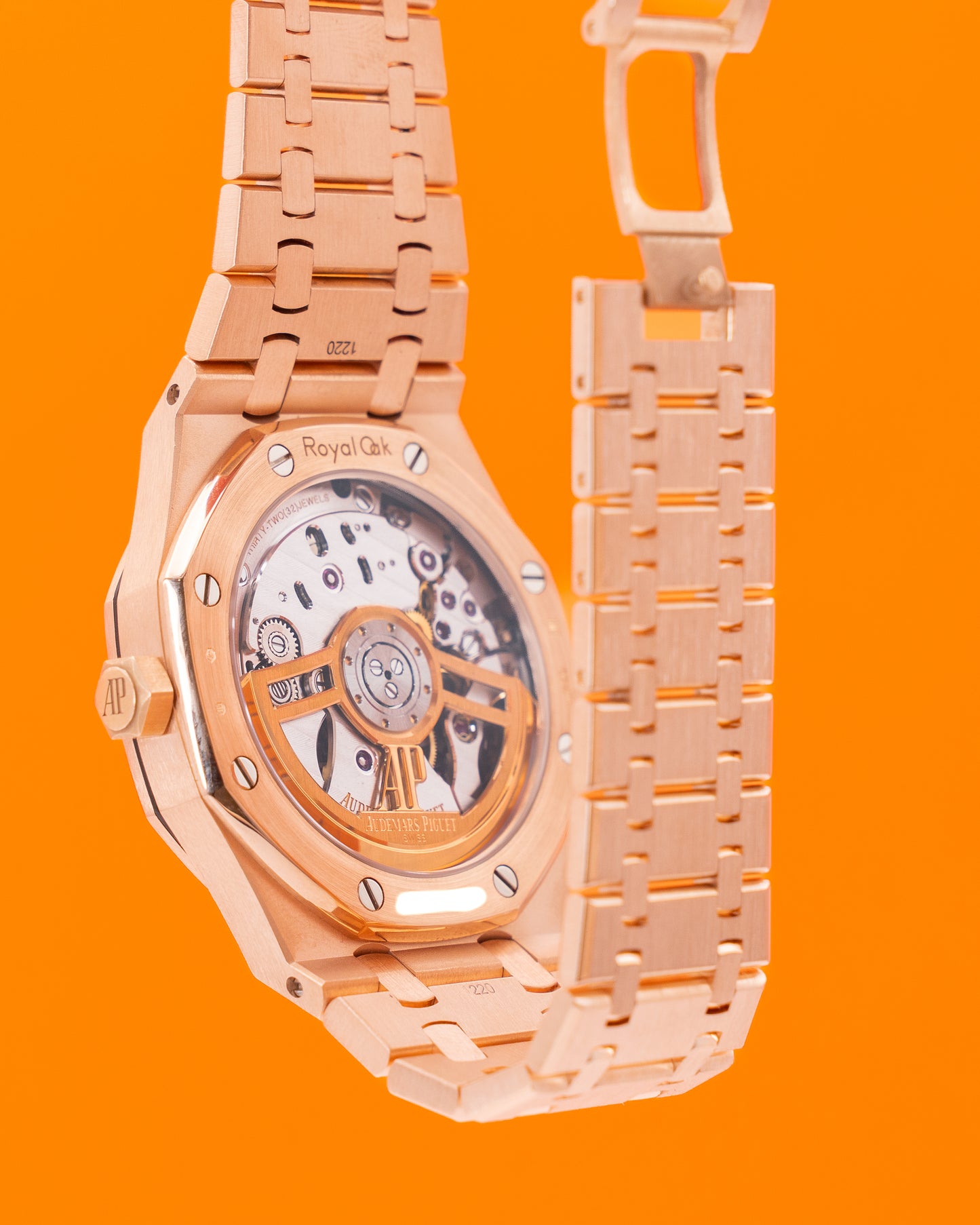 Audemars Piguet Royal Oak 41mm 15500OR Rose Gold Black Dial