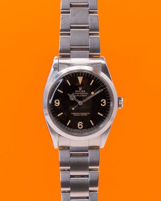 Rolex Explorer 36mm 1016 Type 6 Gilt Dial 1966