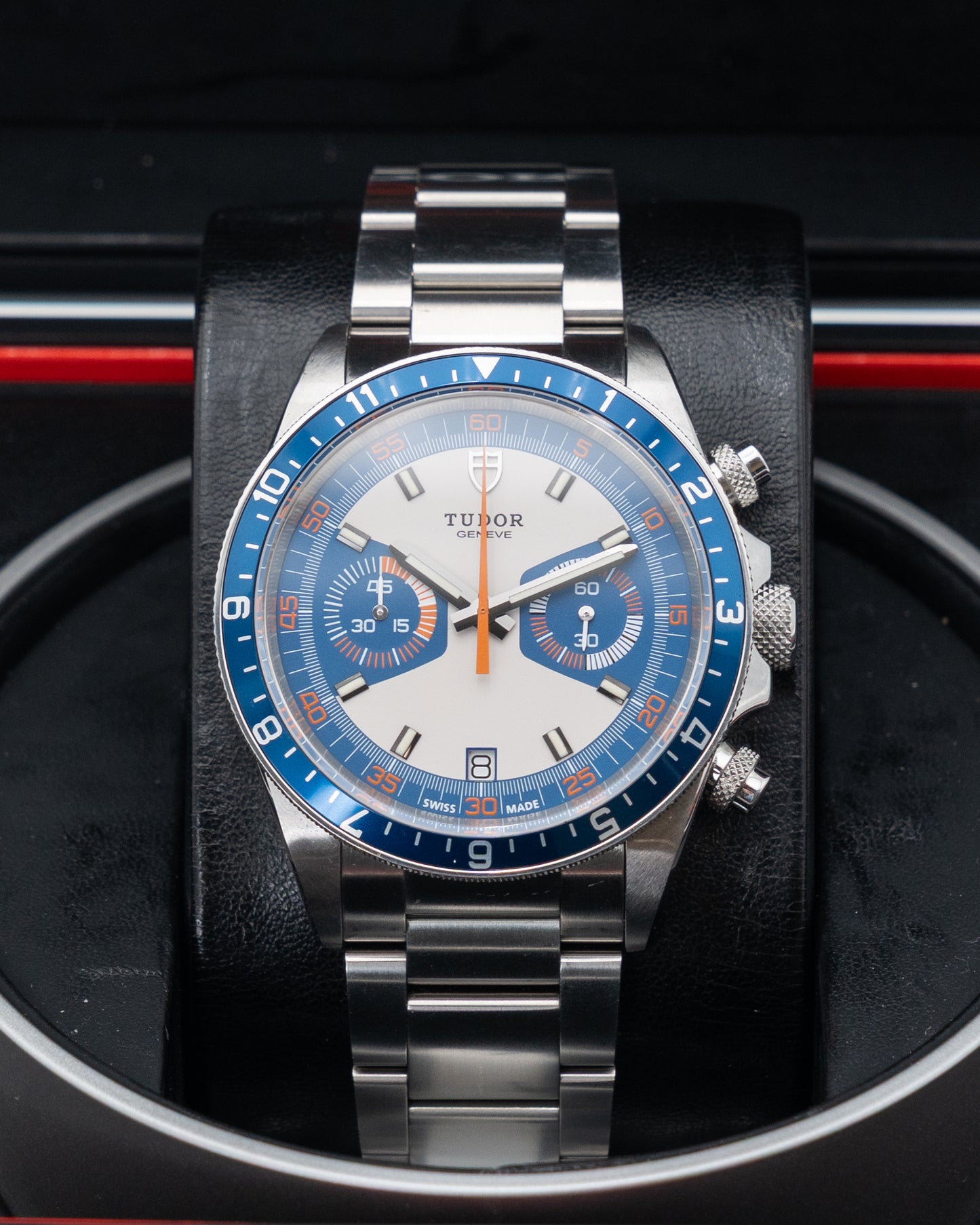Tudor Heritage Chronograph 42mm 70330B Blue 2013