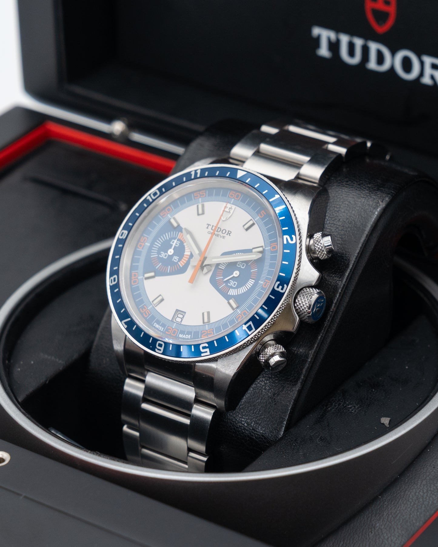 Tudor Heritage Chronograph 42mm 70330B Blue 2013